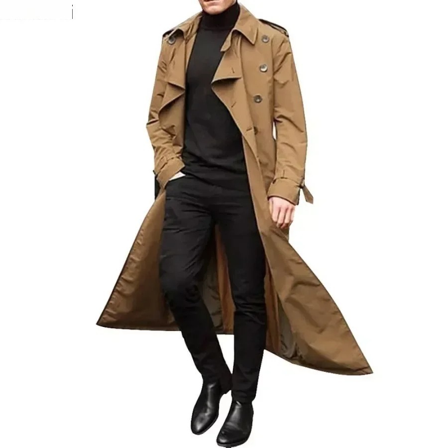 Men'S Fashion X - Casacos longos masculinos jaqueta moda elegante
