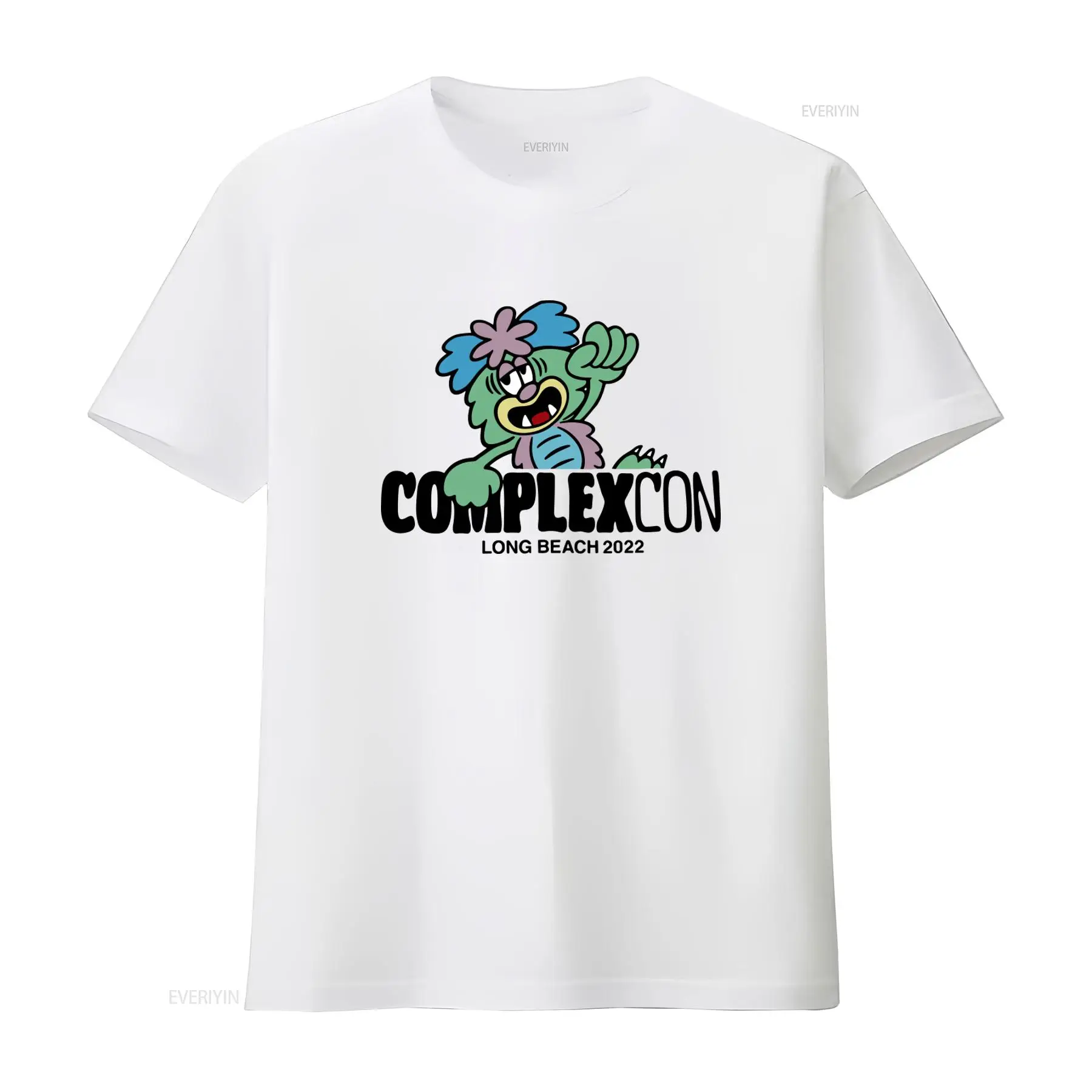 Men'S Fashion X - Camiseta masculina ComplexCon x Verdy 2022