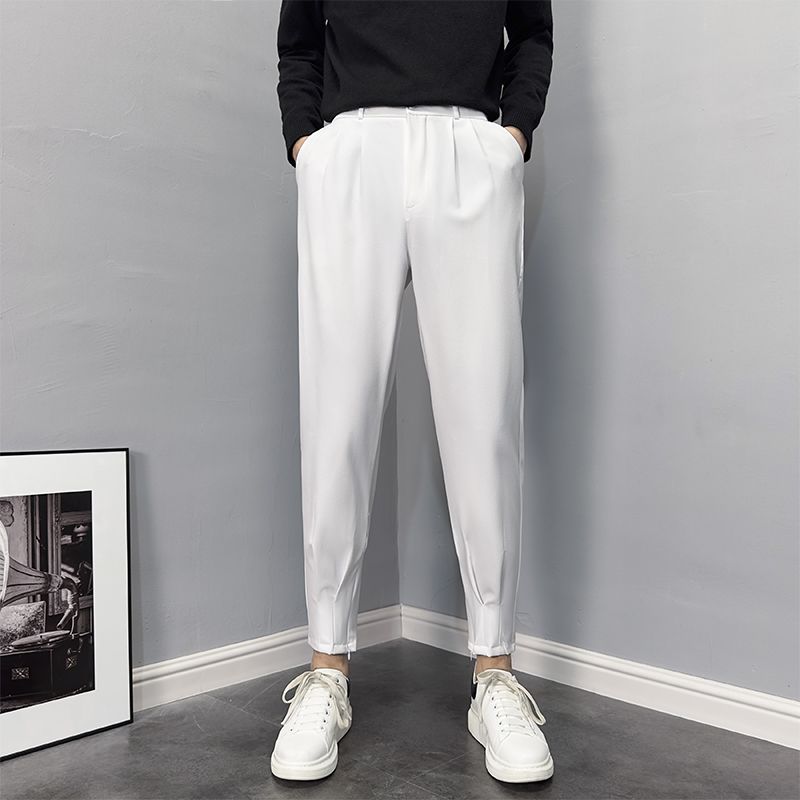 Men'S Fashion Reviews - Calças de terno folgado para homens