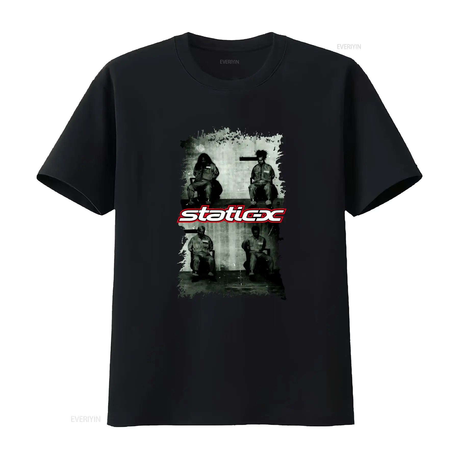 Men'S Fashion X - Camiseta Static X Todos os Tamanhos