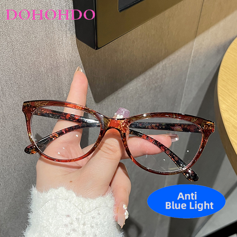 Mens Fashion Reading Glasses - Óculos Clássicos Vintage Estilo Gato Anti
