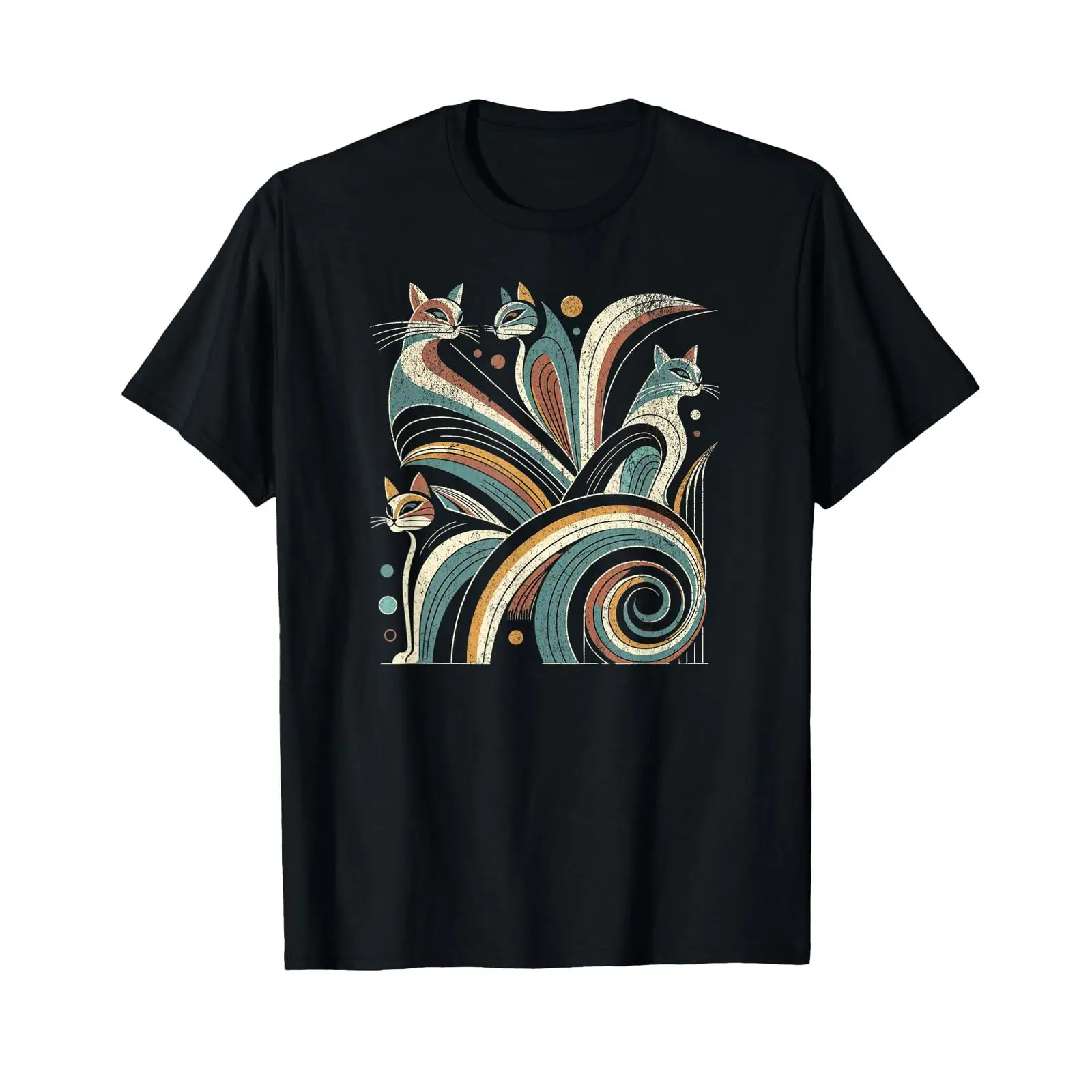 Mens Fashion In The 50S - Camiseta Vintage Retro com Estilo Moderno