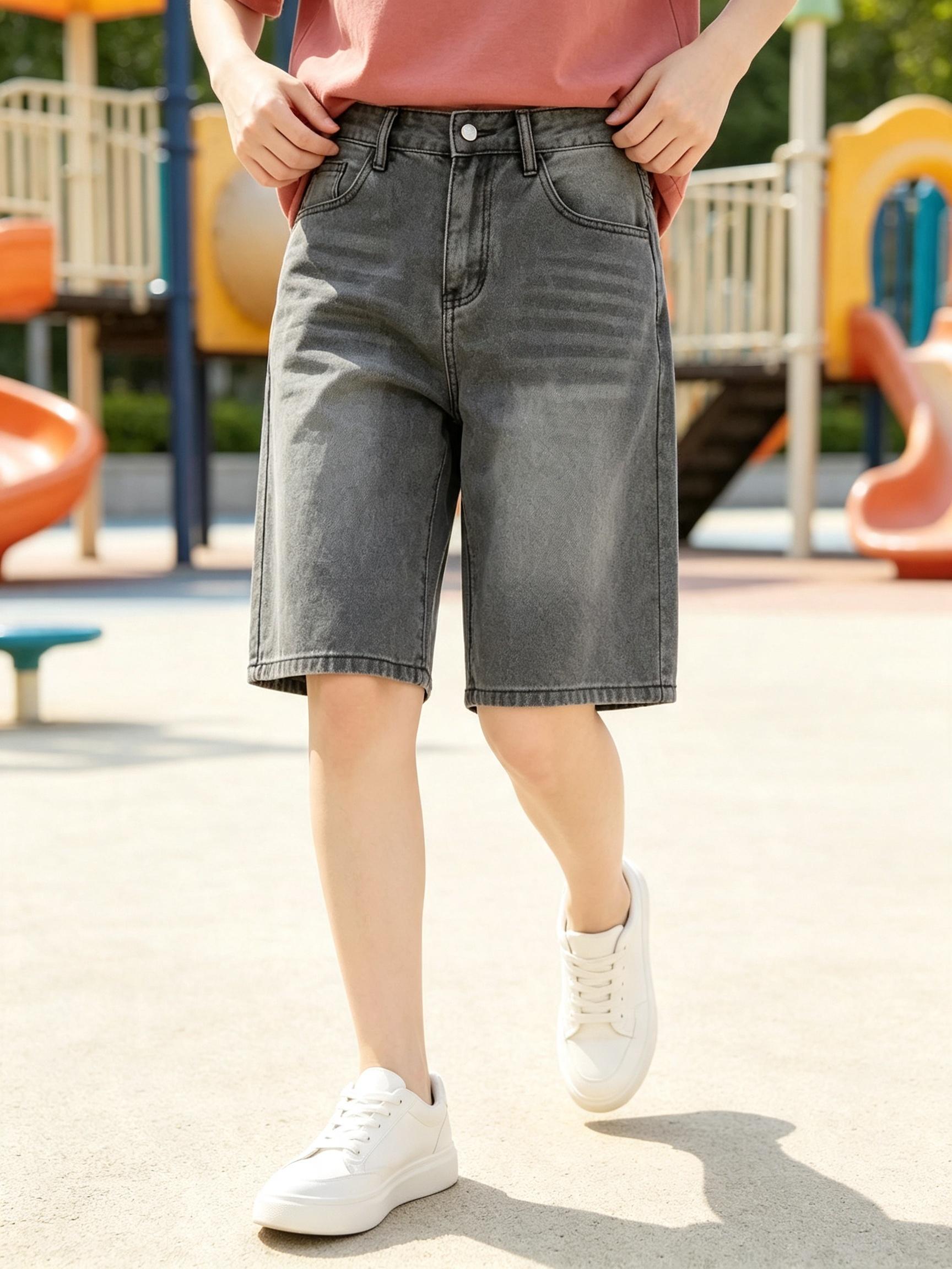 Mens Fashion Denim - Calças Jeans Masculinas Estilo Y2K, Moda