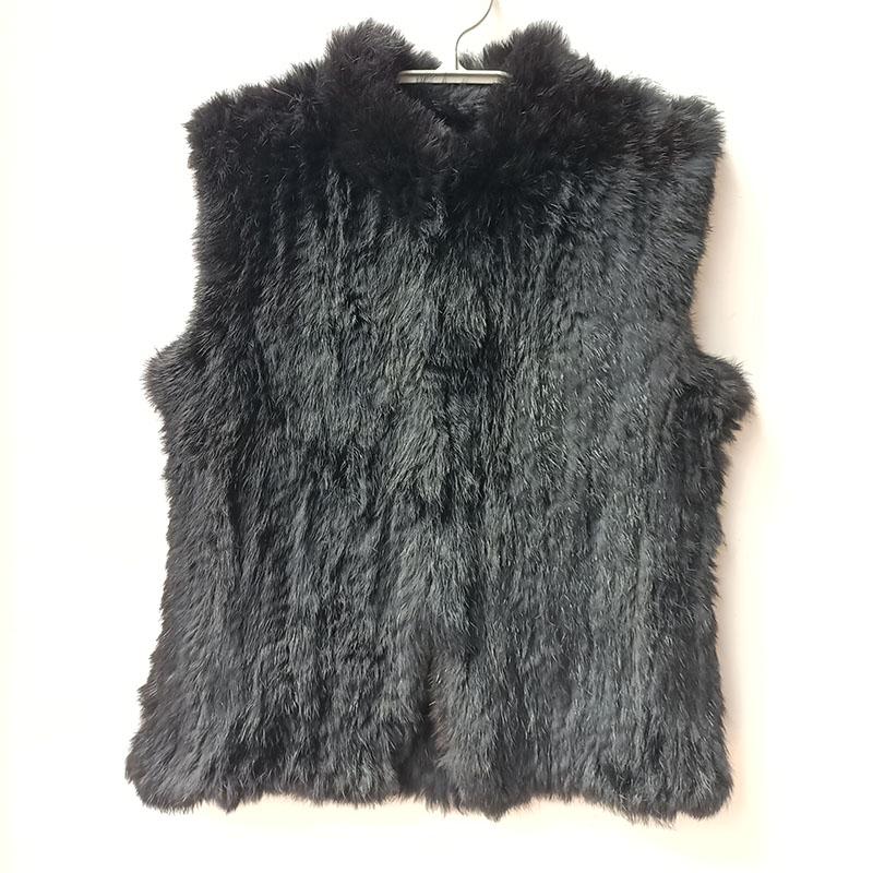 Formal Waistcoat Vest - Colete de pele de coelho real
