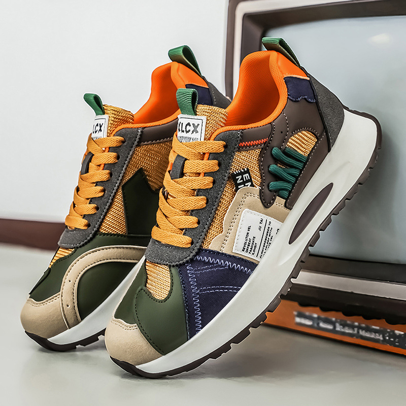 Men'S Fashion Korea - Tênis Brancos Estilo Coreano para Homens,