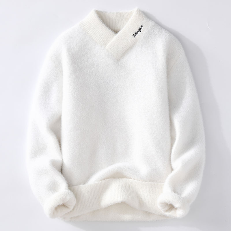 Men'S Fashion Korea - Suéteres masculinos de inverno, estilo coreano,