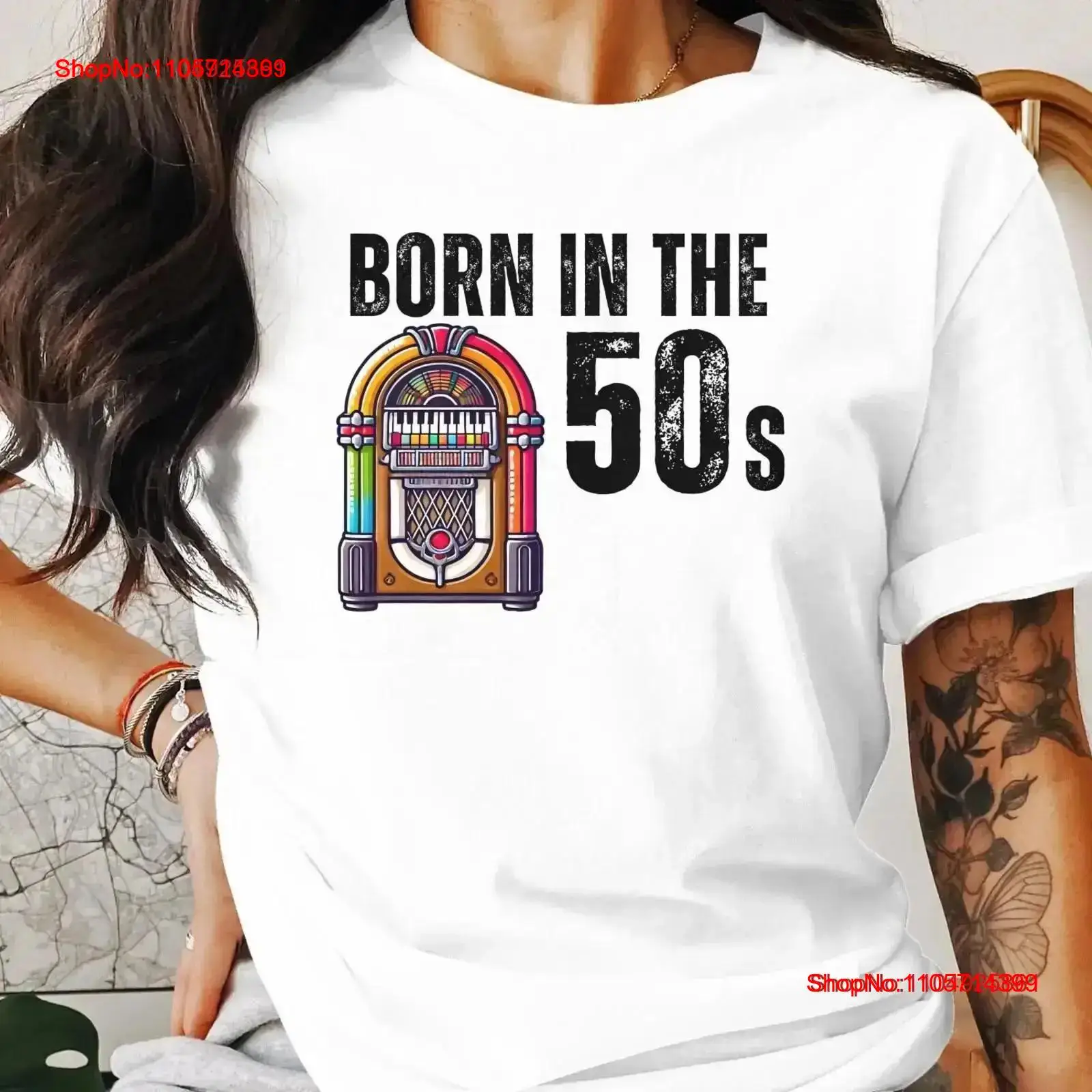 Mens Fashion In The 50S - Camiseta Vintage Nascida nos Anos 50