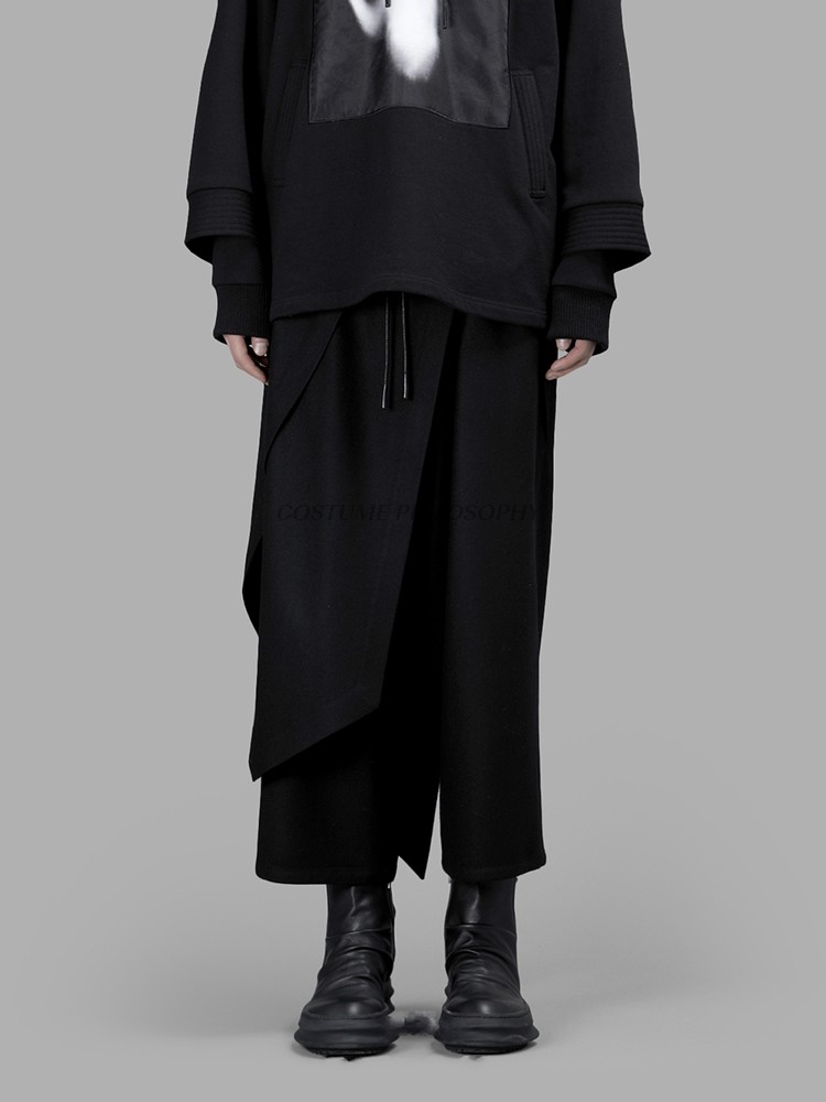 Men'S Dress Pants Fashion - Calças de pernas largas do designer