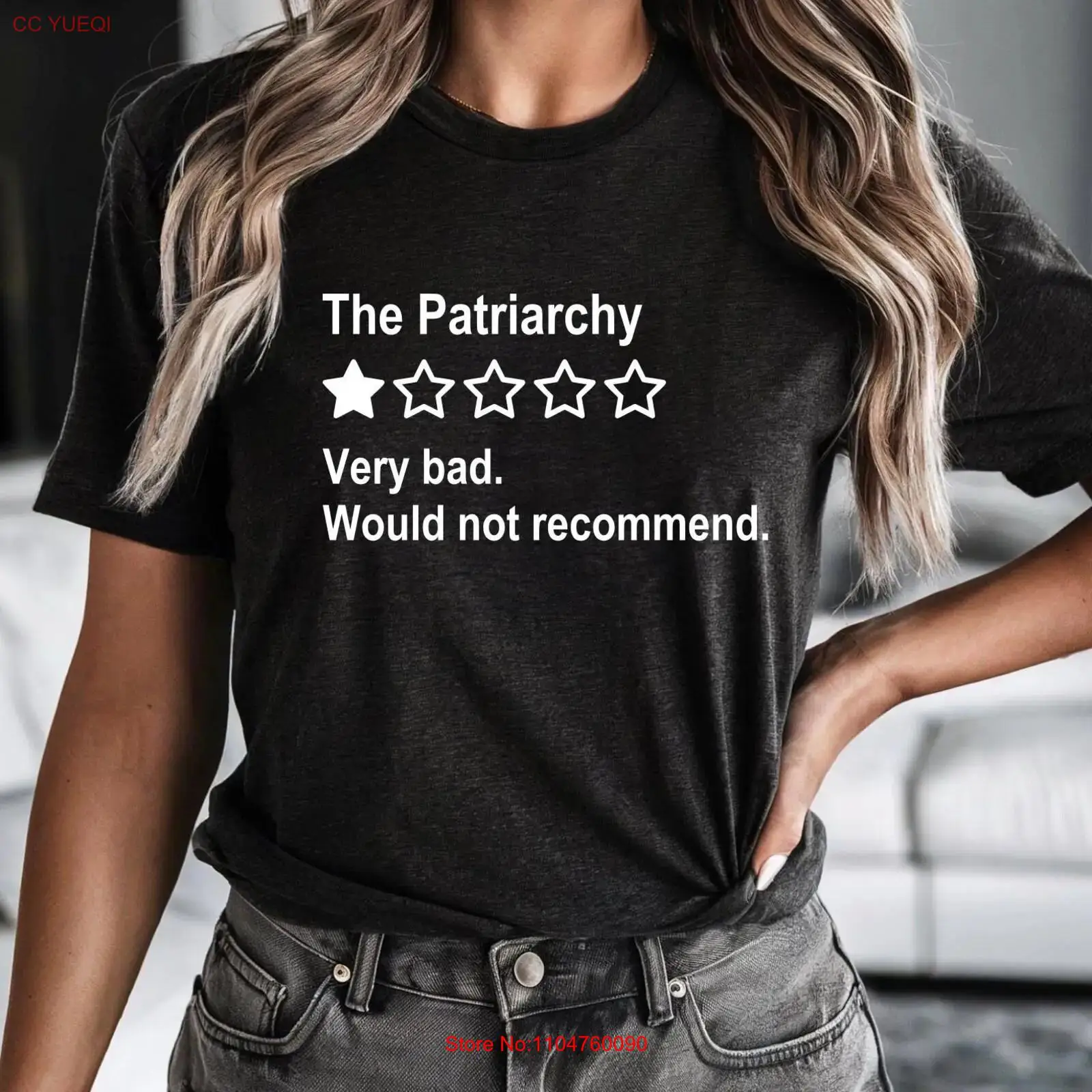 Men'S Fashion Reviews - Camiseta The Patriarchy Bad Review, anti-feminista,