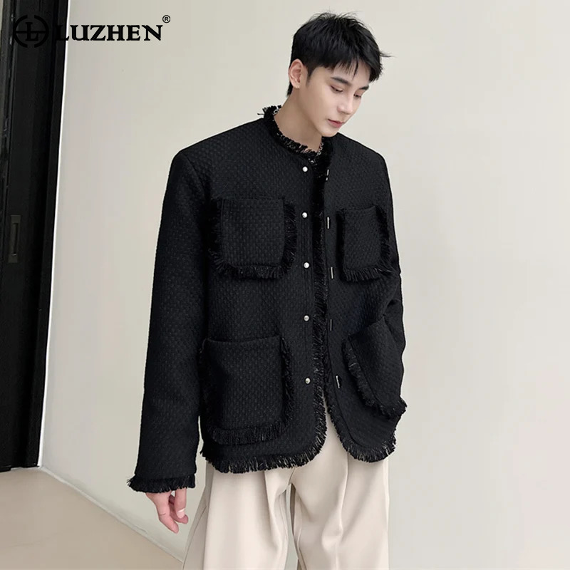 Men'S Fashion Reviews - Luzhen bolsos originais elegante rebarba design