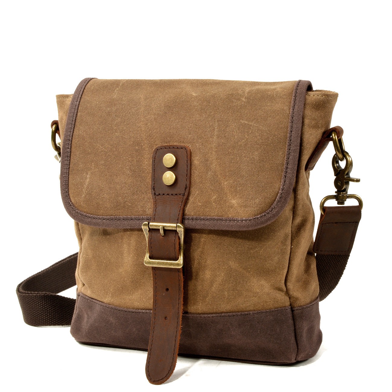 Men'S Fashion Korea - Bolsa tiracolo de couro masculina, bolsa