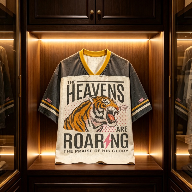 Men Fashion King - Camiseta Masculina Estampada em 3D Tigre