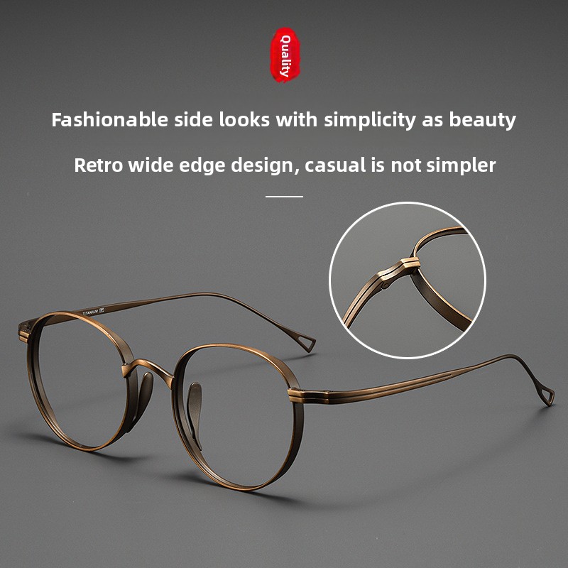 Sztzx moda puro titânio óculos - Mens Fashion Reading Glasses avaliação e preço