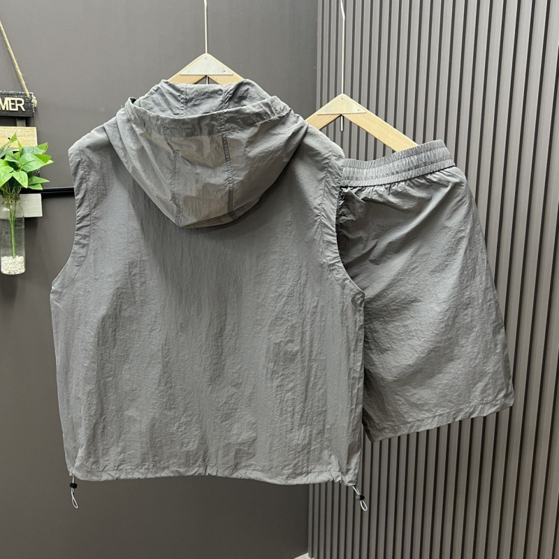 Conjunto de 2 peças: Colete co - Mens Fashion Vest avaliação e preço