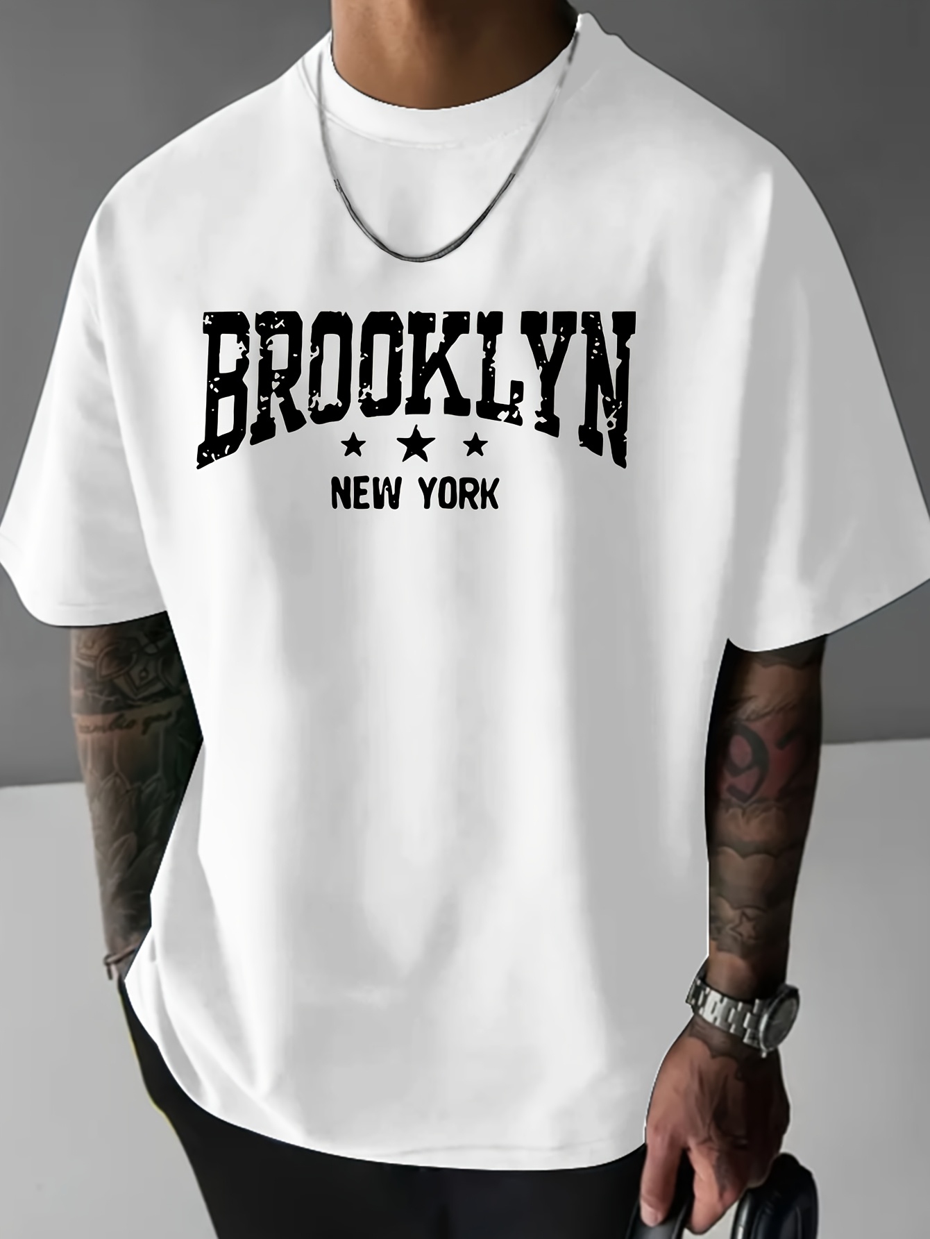Camiseta Masculina 100% Algodã - Men'S Fashion New York avaliação e preço