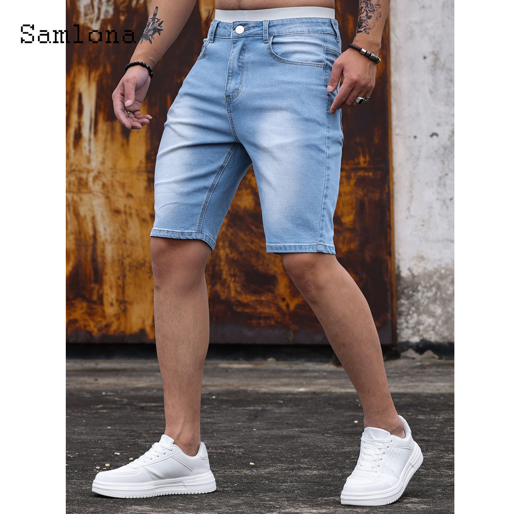 Shorts jeans retalhados mascul - Mens Fashion Denim avaliação e preço