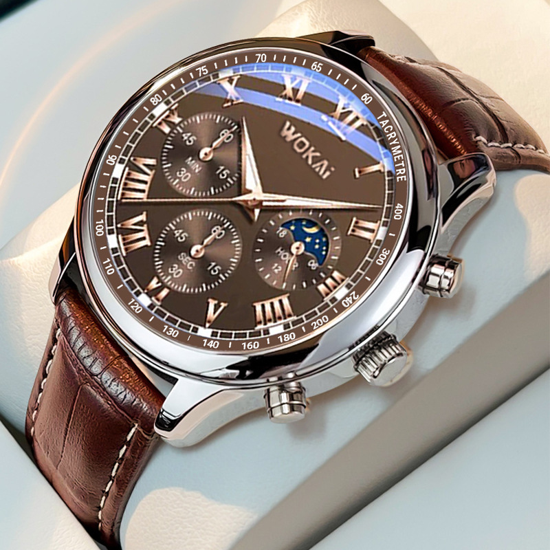 2023 venda quente wokai relógi - Men'S Fashion Quartz Watch Wokai avaliação e preço