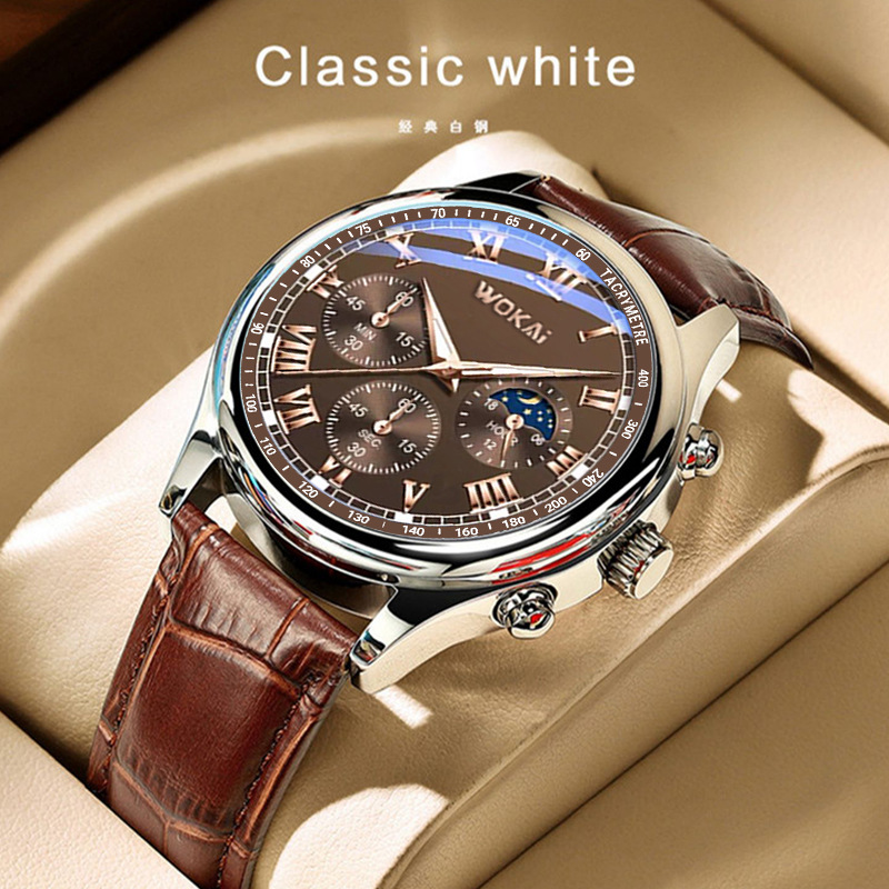 2023 venda quente wokai relógi - Men'S Fashion Quartz Watch Wokai avaliação e preço