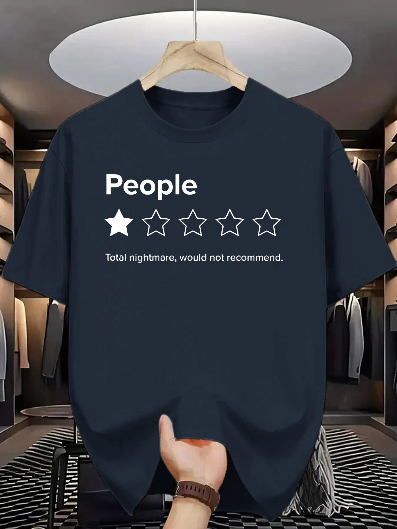 Camiseta Gráfica com Estampa ' - Men'S Fashion Reviews avaliação e preço