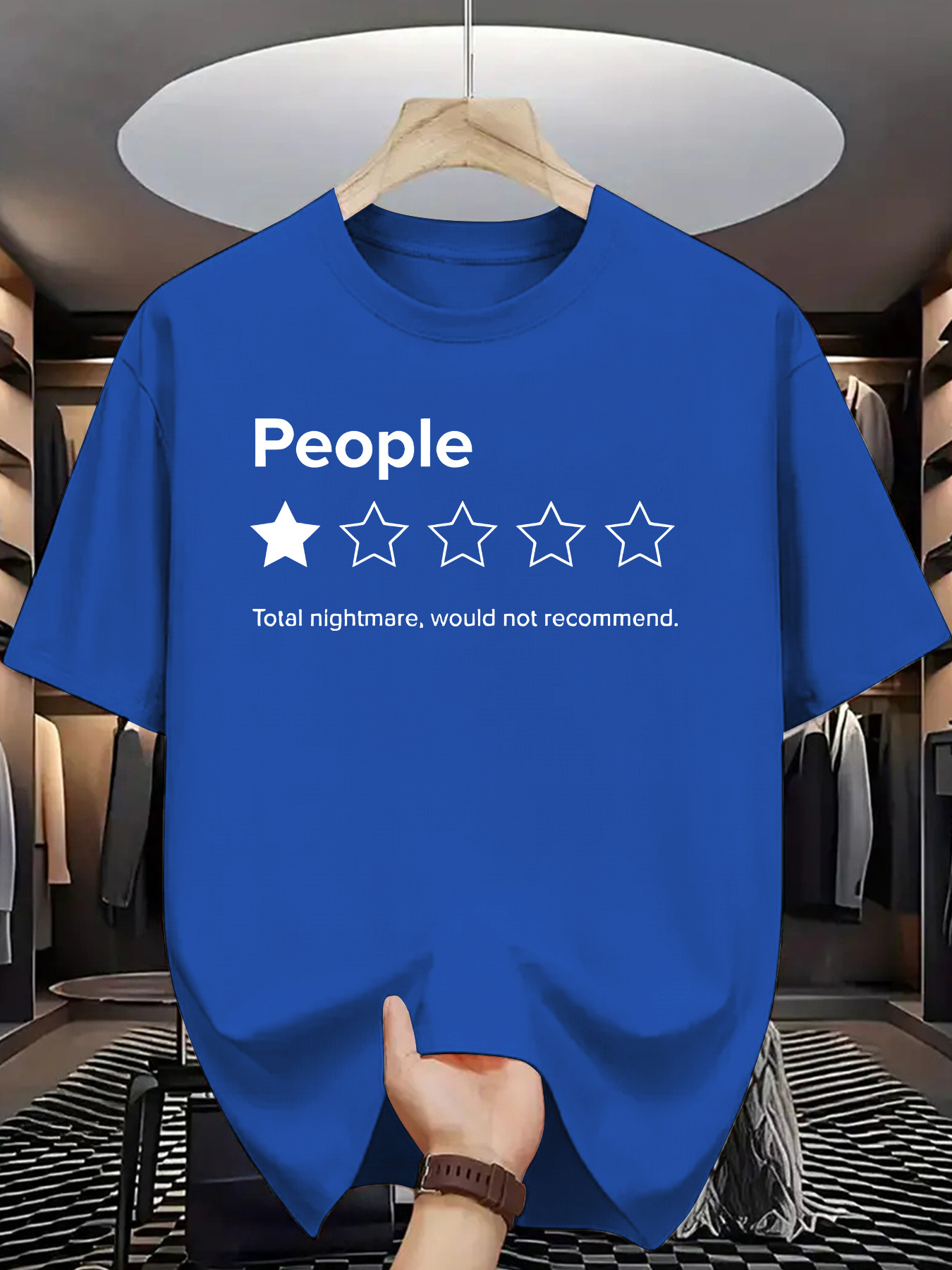 Camiseta Gráfica com Estampa ' - Men'S Fashion Reviews avaliação e preço