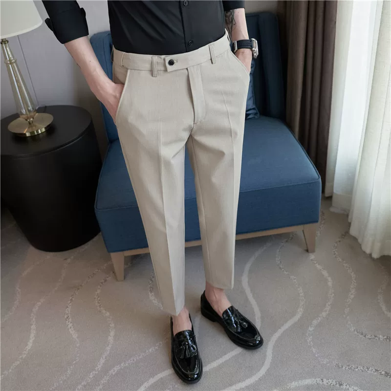 Calça Social Masculina Plus Si - Men'S Dress Pants Fashion avaliação e preço
