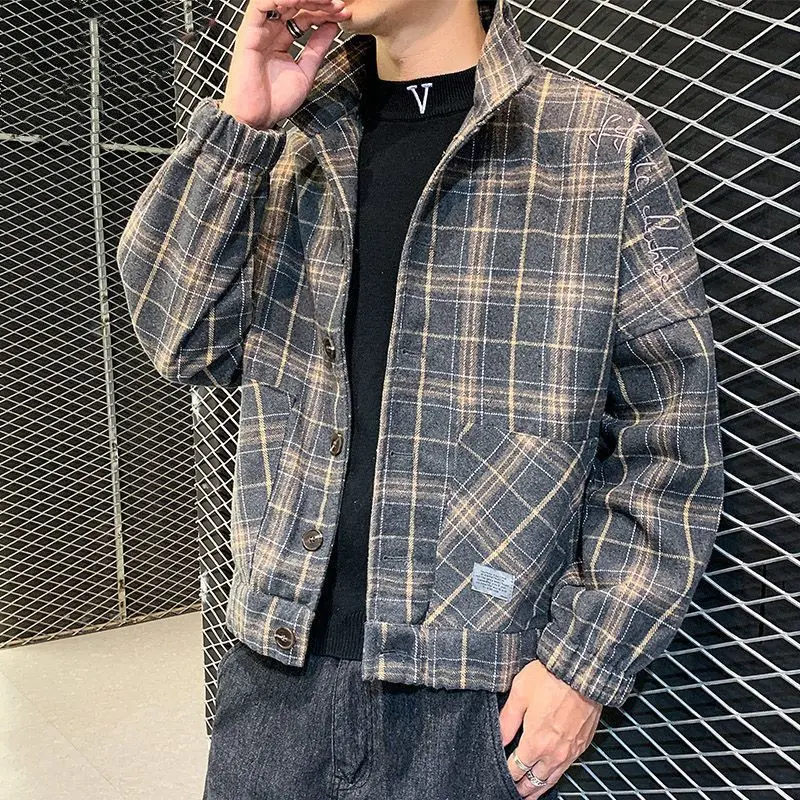 GELITAYIN Casacos curtos de lã - Men'S Fashion Reviews avaliação e preço
