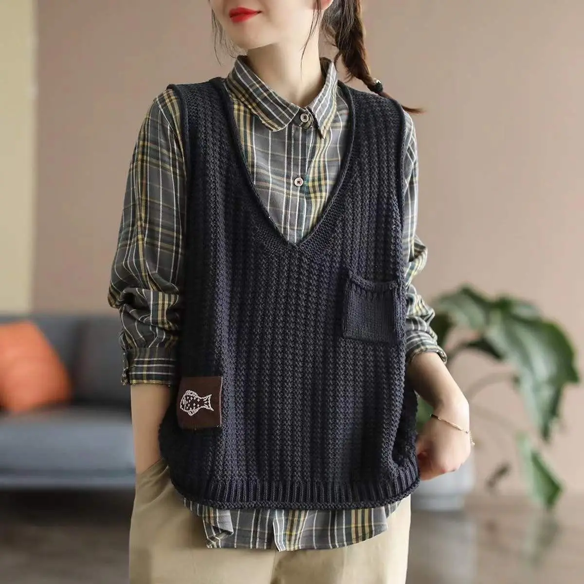 Em Oferta: Colete Feminino de  - Formal Waistcoat Vest avaliação e preço