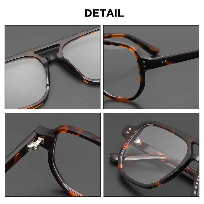Gatenac moda acetato óculos de - Mens Fashion Reading Glasses avaliação e preço