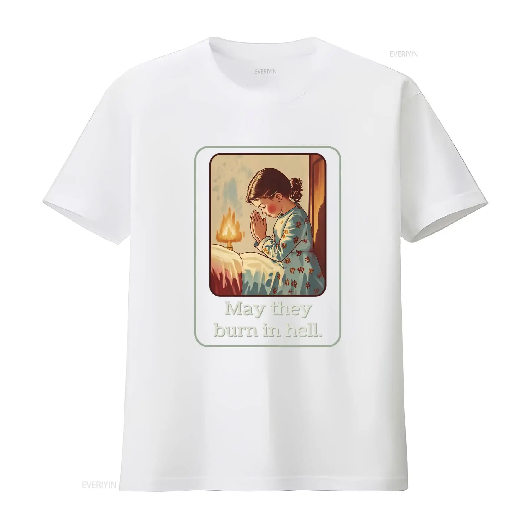 Camiseta com tema de oração do - Mens Fashion In The 50S avaliação e preço