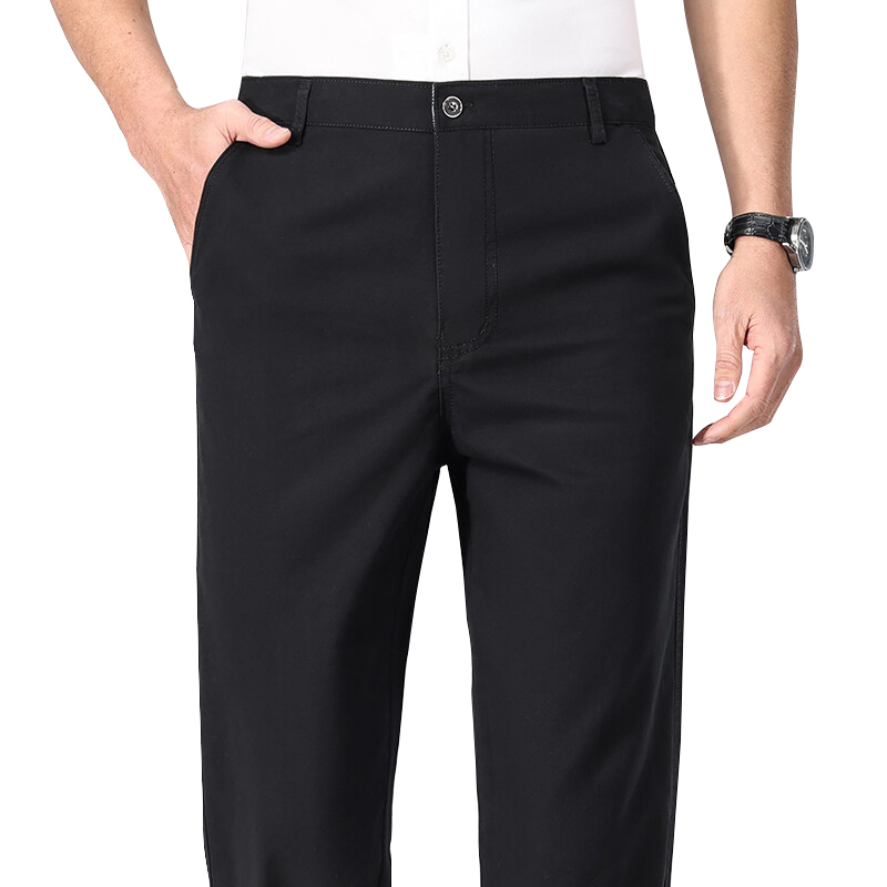 Calças chino masculinas negóci - Men'S Dress Pants Fashion avaliação e preço