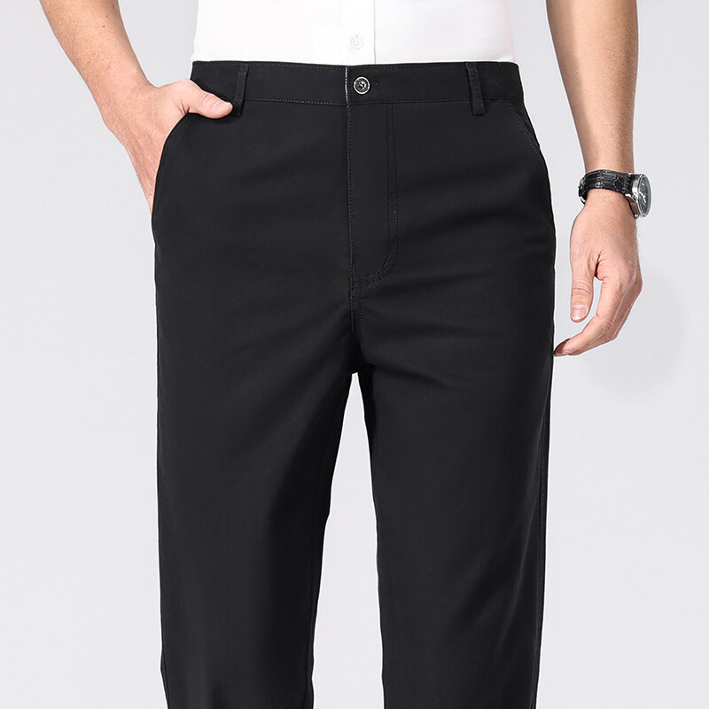 Calças chino masculinas negóci - Men'S Dress Pants Fashion avaliação e preço