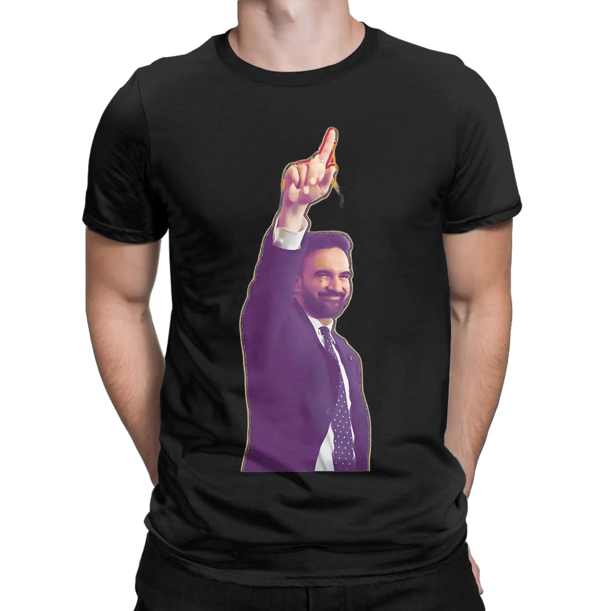 Camisetas Casuais Zohran Mamda - Men'S Fashion New York avaliação e preço