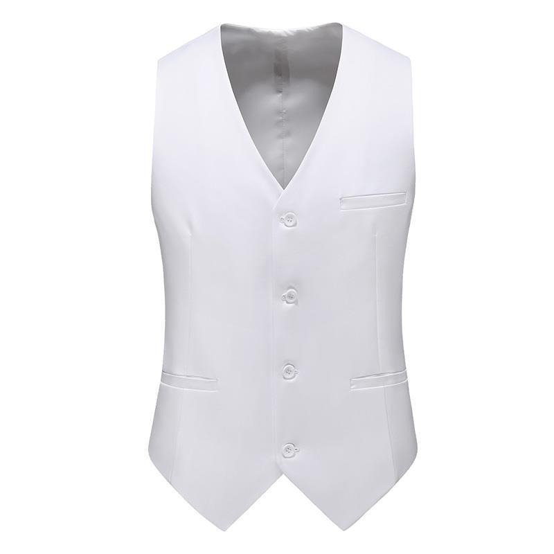 19 cores colete masculino cor  - Formal Waistcoat Vest avaliação e preço
