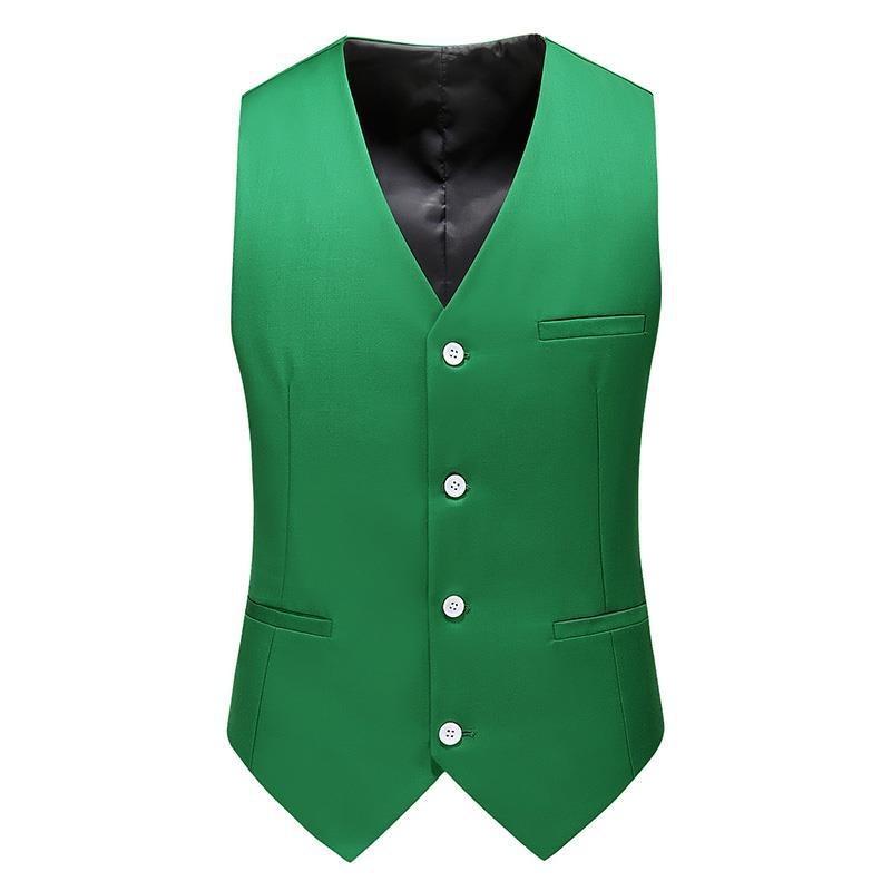 19 cores colete masculino cor  - Formal Waistcoat Vest avaliação e preço