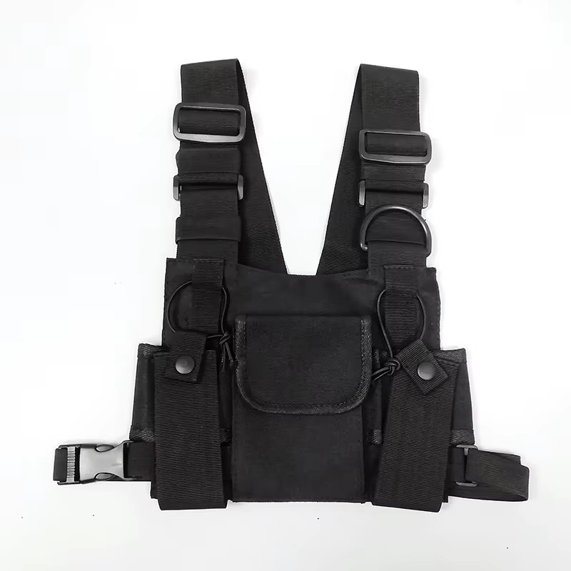 Bolsa de peito tática funciona - Formal Waistcoat Vest avaliação e preço