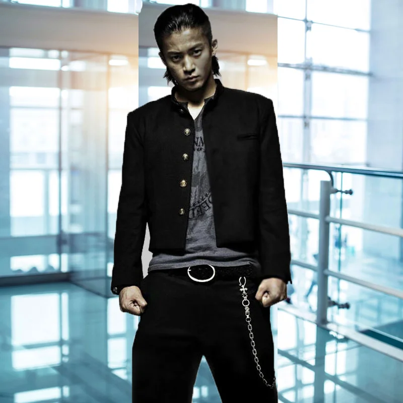 Filme japonês novas corvos zer - Formal Waistcoat Vest avaliação e preço