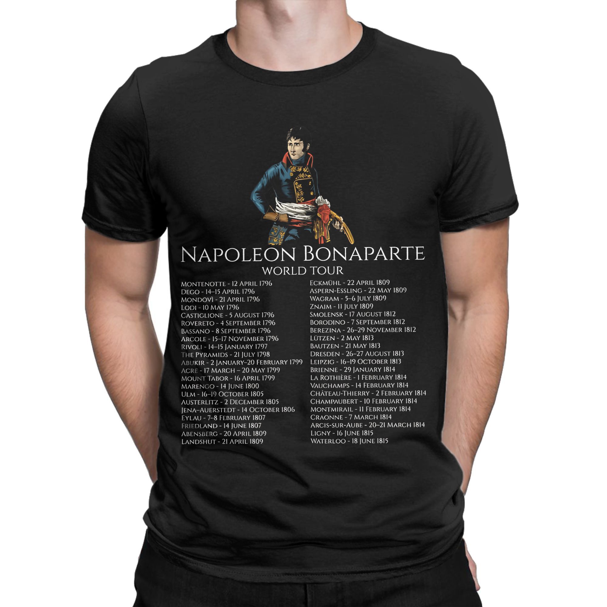 Camisetas masculinas Napoleon  - Men'S Fashion History avaliação e preço