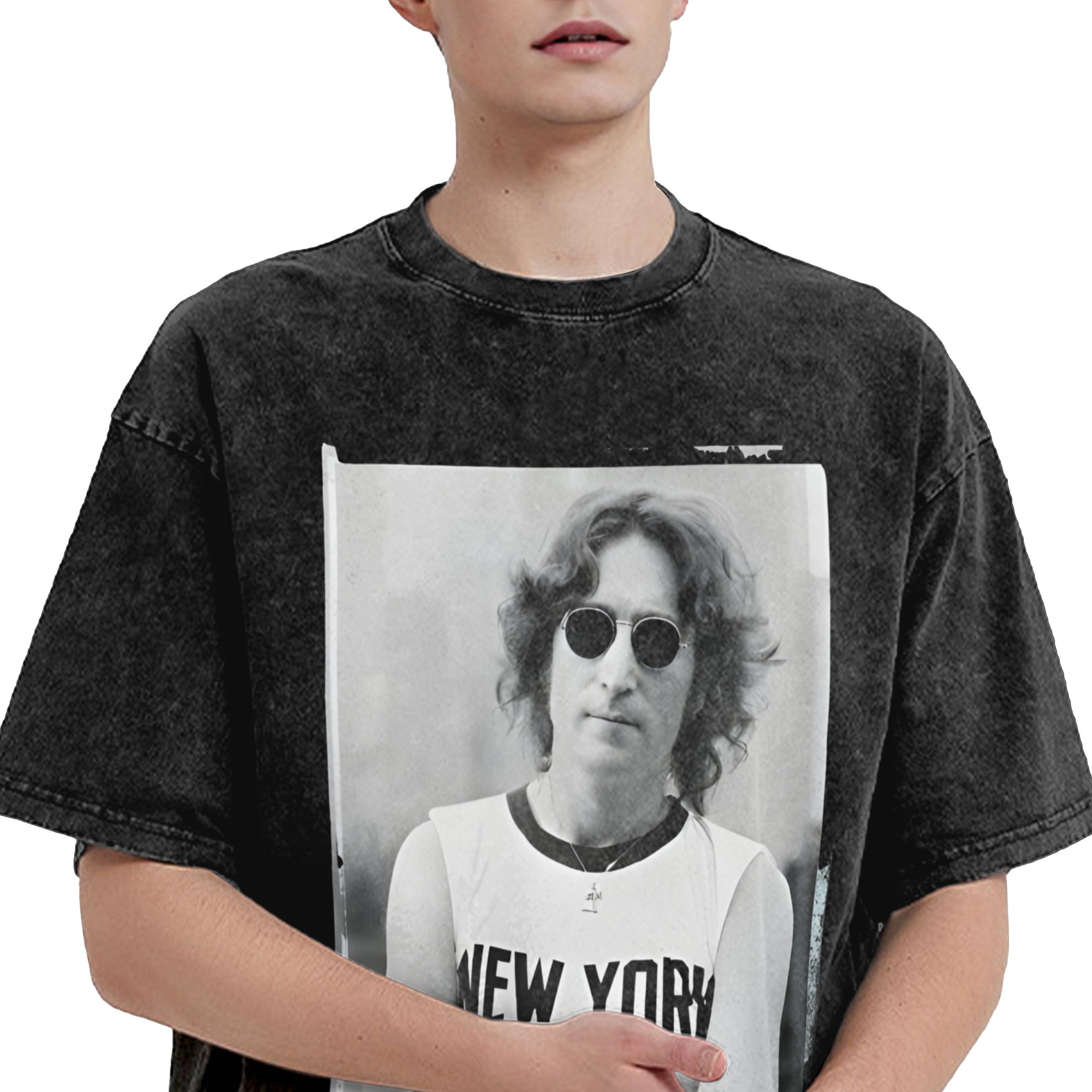 Camiseta Harajuku Lavada John  - Men'S Fashion New York avaliação e preço