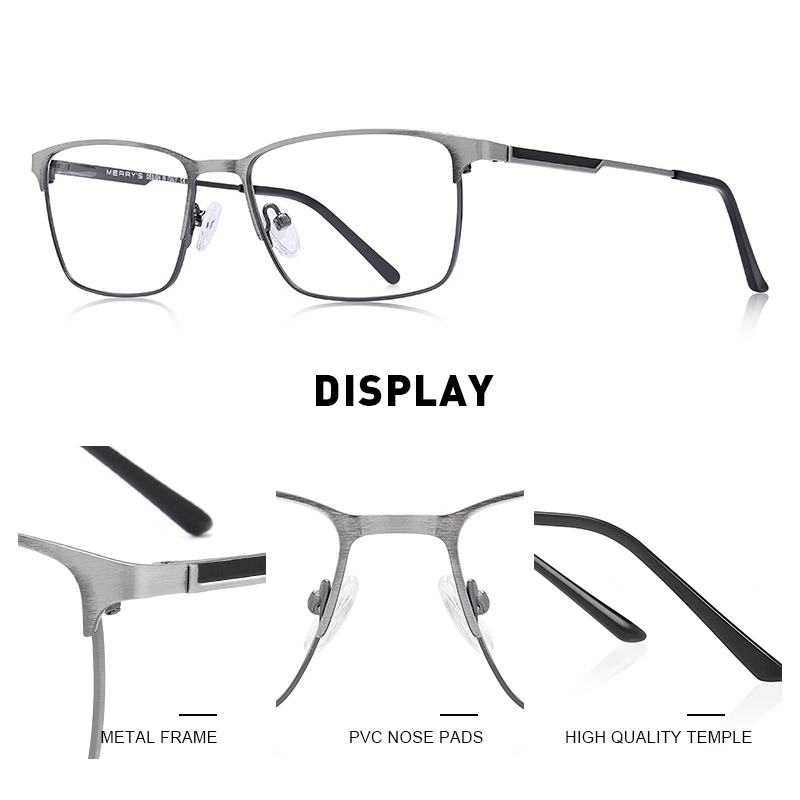 MERRYS-Óculos ultraleves para  - Mens Fashion Reading Glasses avaliação e preço