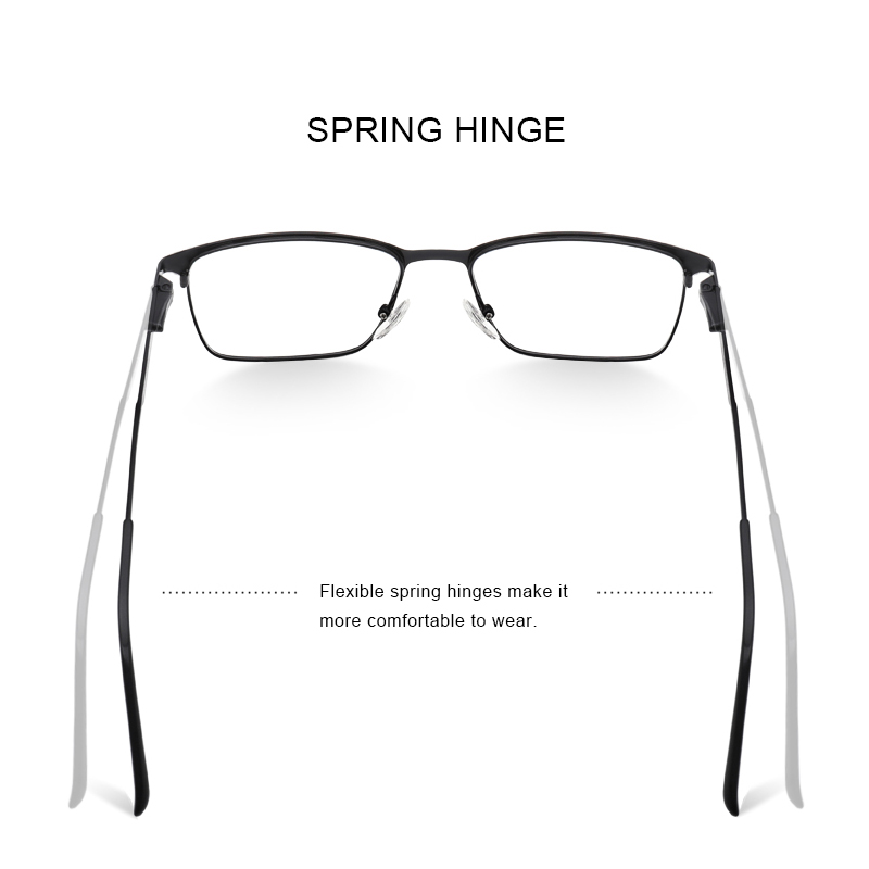 MERRYS-Óculos ultraleves para  - Mens Fashion Reading Glasses avaliação e preço