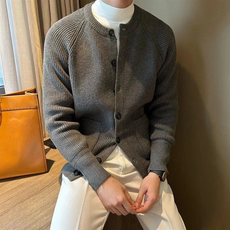 GELITAYINThick malha cardigan  - Men'S Fashion Reviews avaliação e preço