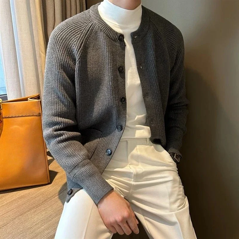 GELITAYINThick malha cardigan  - Men'S Fashion Reviews avaliação e preço
