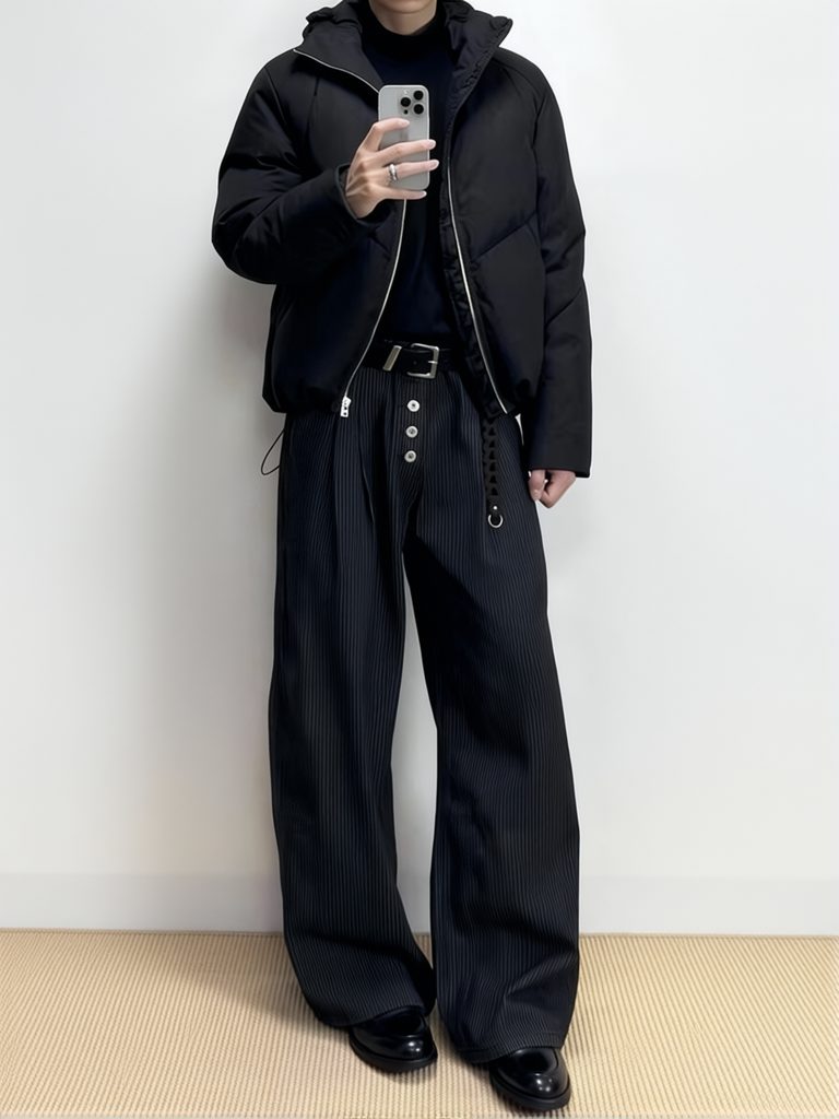 Calças de Terno Masculinas Est - Men'S Dress Pants Fashion avaliação e preço