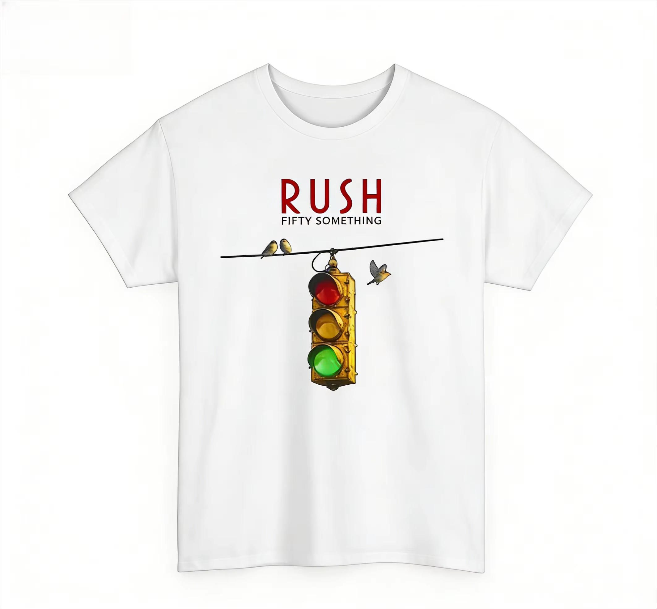 Camiseta de Concerto Rush Mode - Mens Fashion In The 50S avaliação e preço