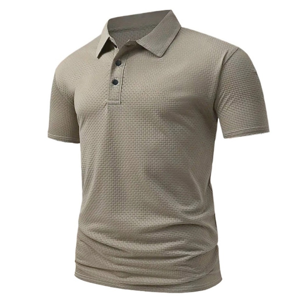Camisa Polo Masculina de Manga - Men Fashion King avaliação e preço