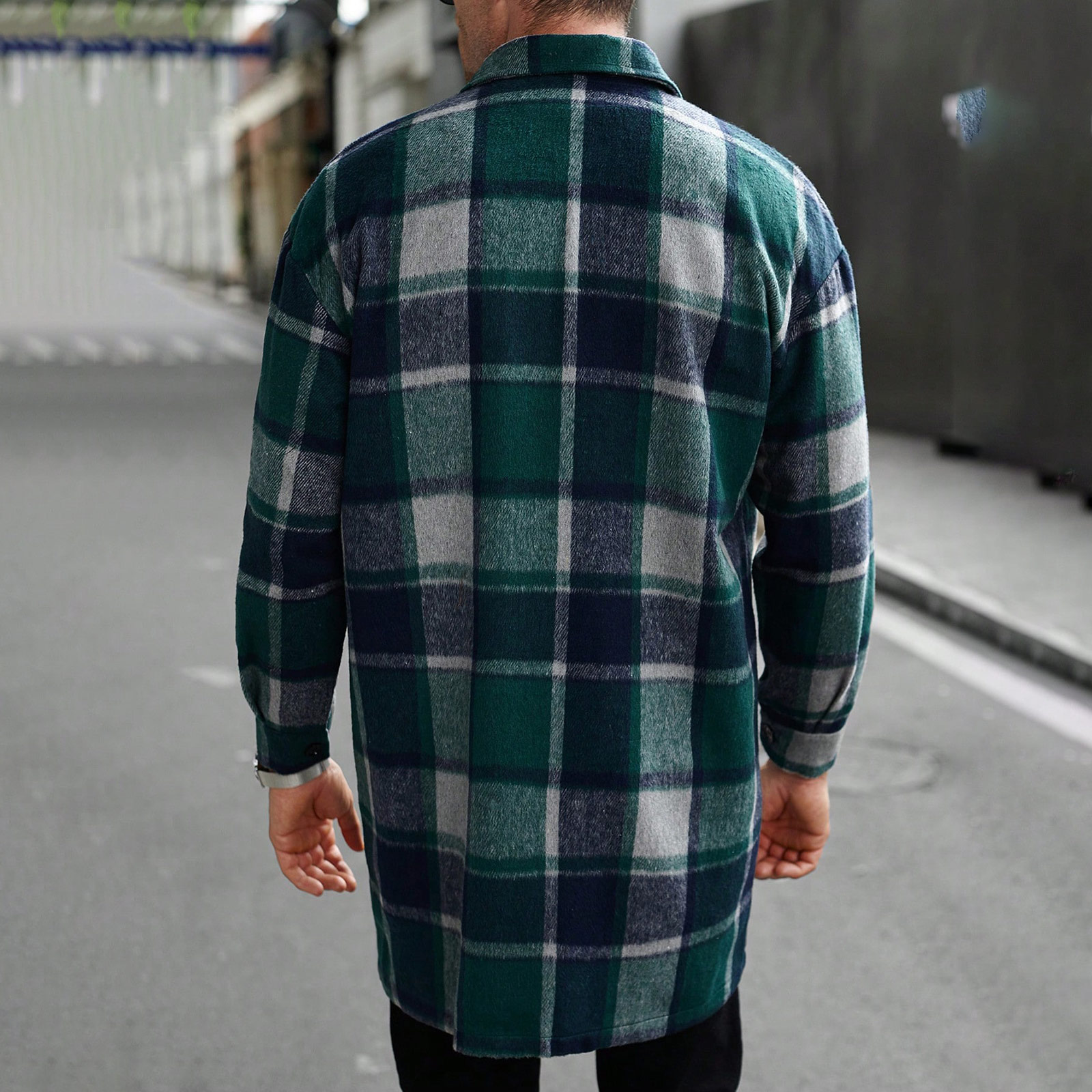 Trench coat masculino com bols - Men'S Fashion X avaliação e preço