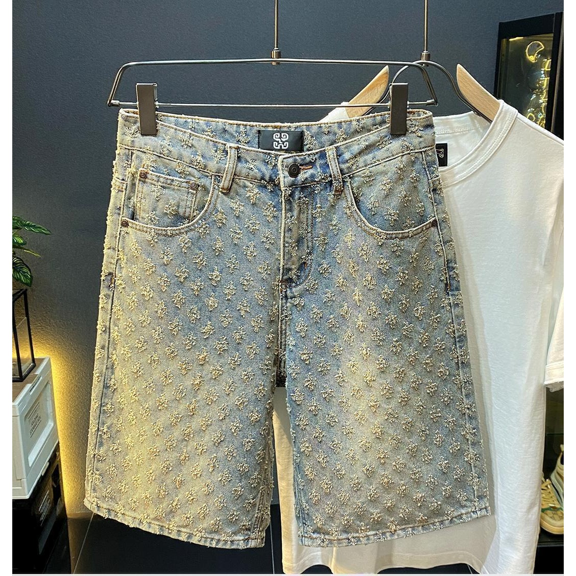 Shorts Jeans Masculinos Casuai - Mens Fashion Denim avaliação e preço