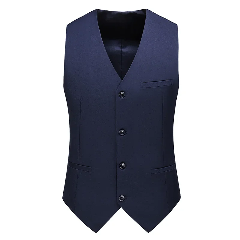 17 cores boutique moda casual  - Formal Waistcoat Vest avaliação e preço
