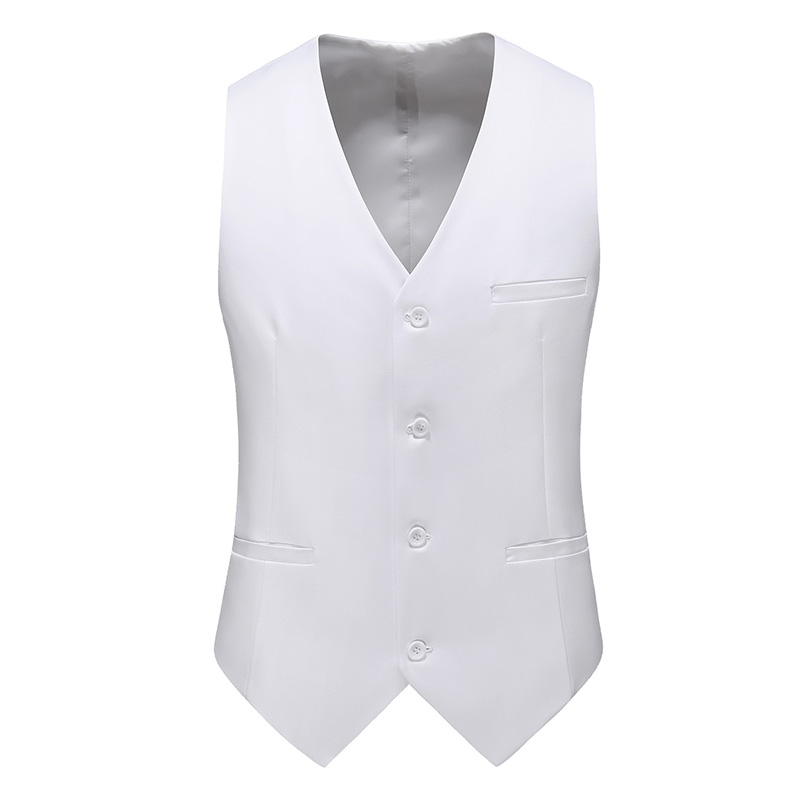17 cores boutique moda casual  - Formal Waistcoat Vest avaliação e preço