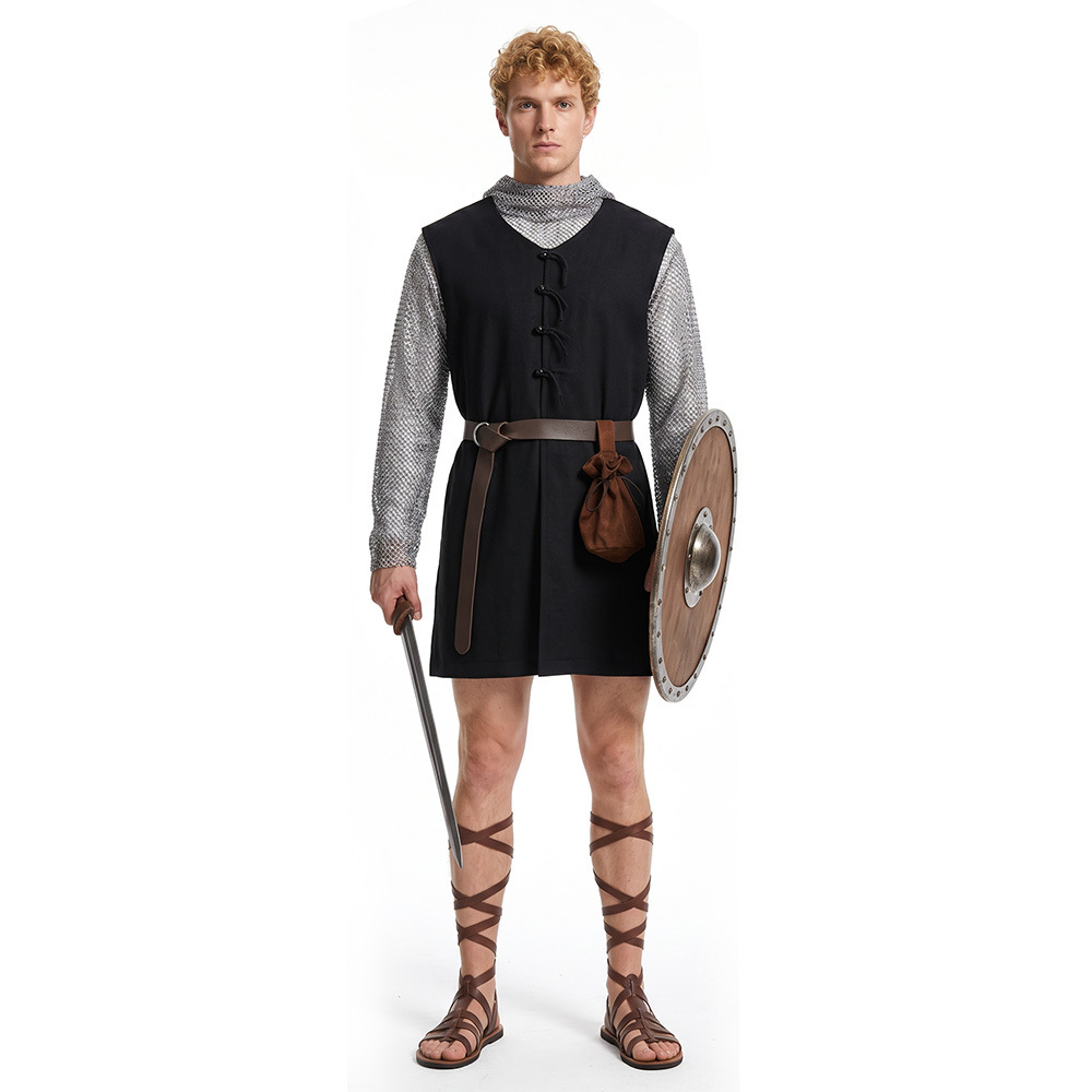 Fantasia de Cavaleiro Medieval - Mens Fashion Vest avaliação e preço